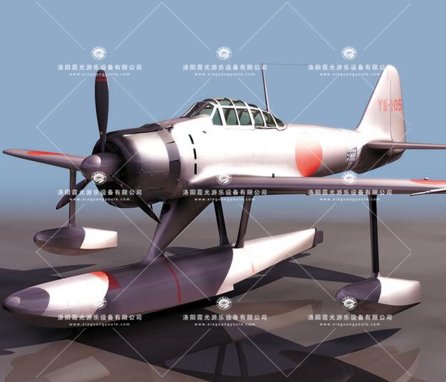 钦南3D模型飞机_