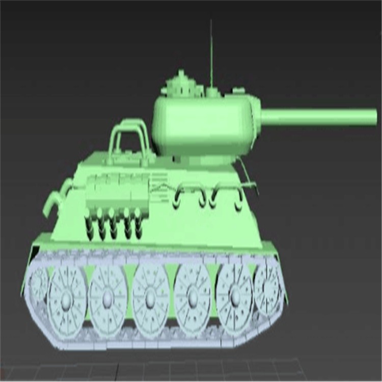 钦南充气军用坦克模型